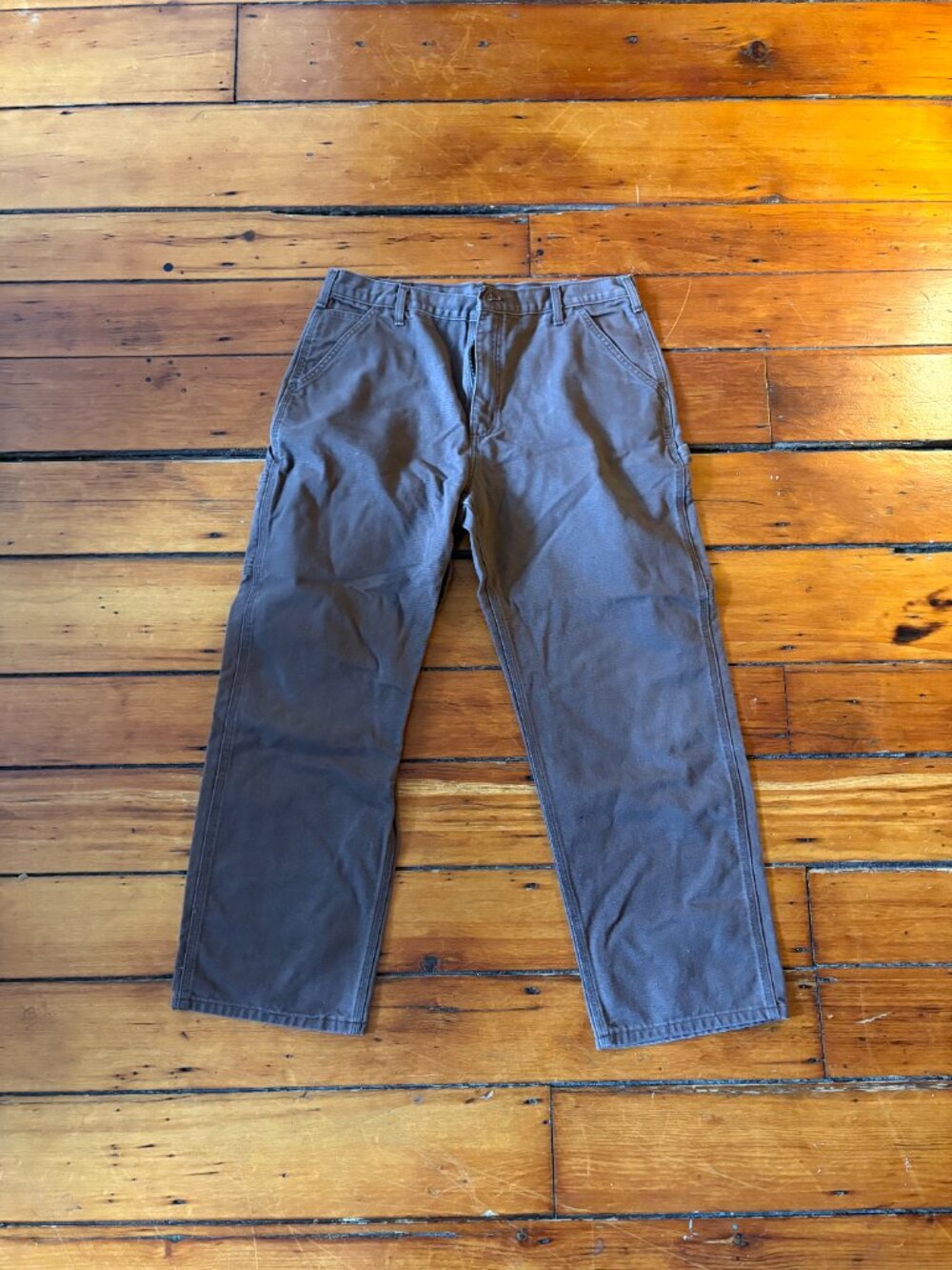 Chocolate Brown Carhartt Utility Pants